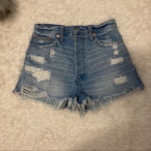 Abercrombie & Fitch high waist mom shorts